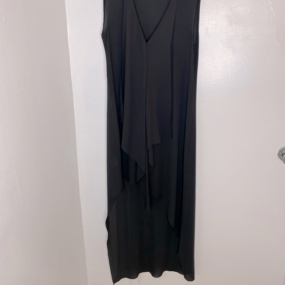 BCBGMAXAZRIA TARA CASCADE RUFFLE DRESS - Picture 9 of 15